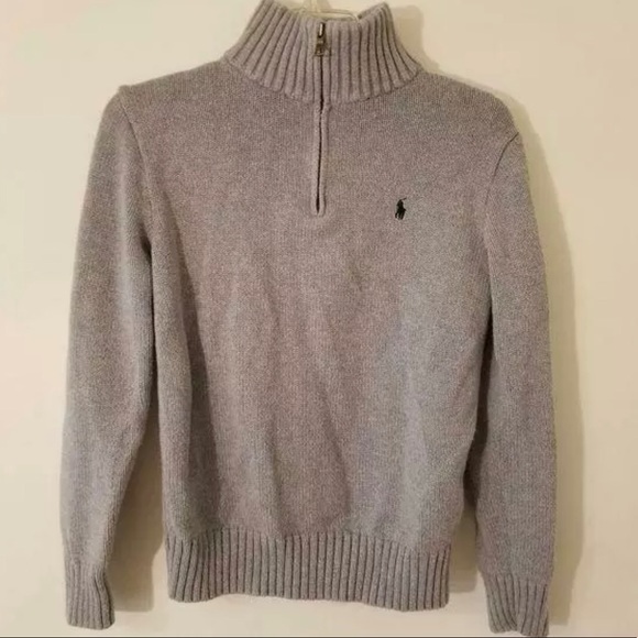 Polo Ralph Lauren cotton quarter zip sweater - Picture 2 of 5